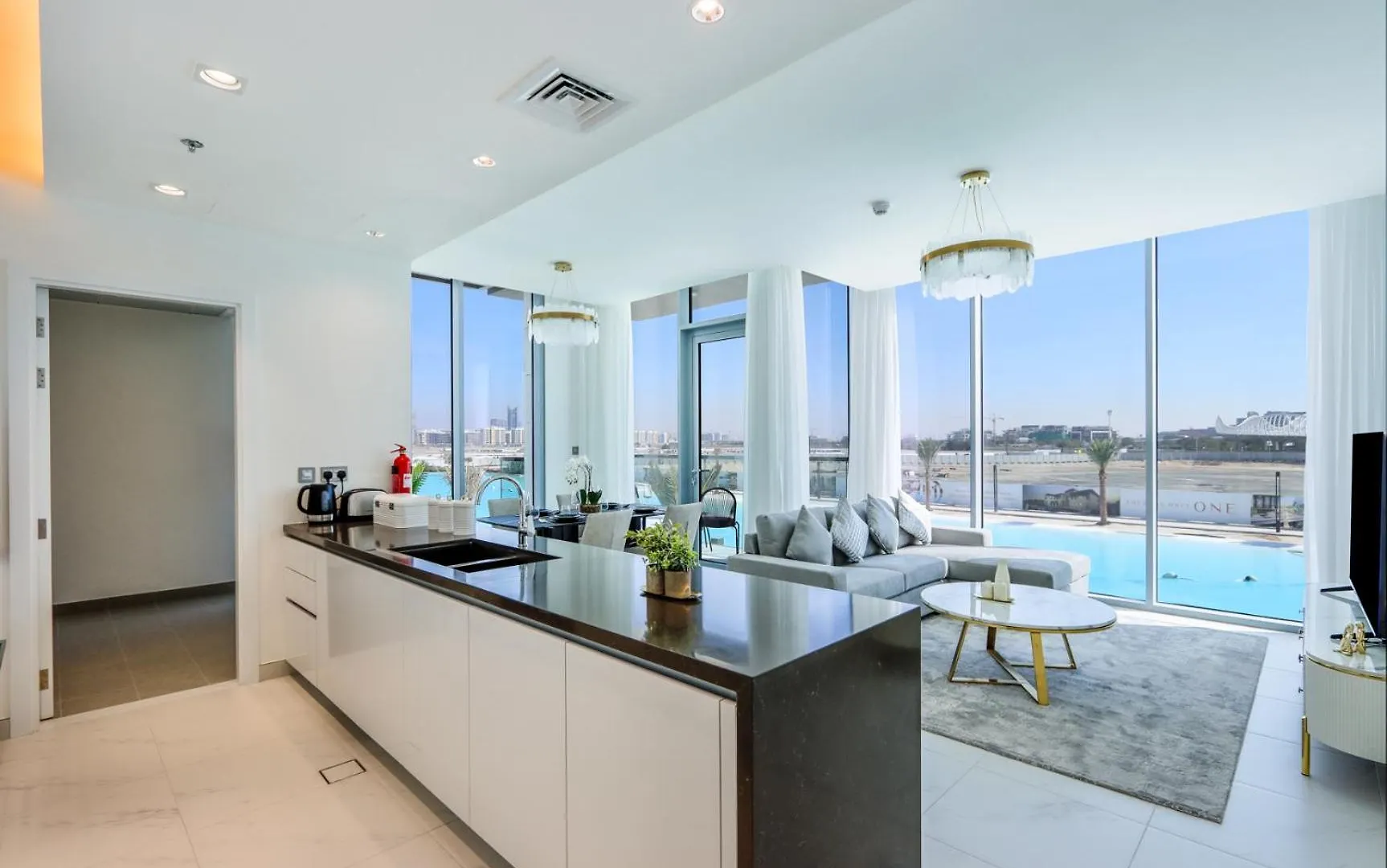 Lagoonview 2Br District One Dubai United Arab Emirates